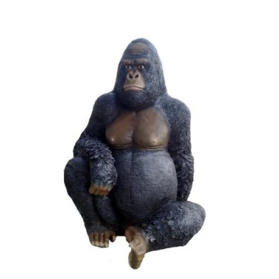Belle sculpture de singe abstrait design, hauteur de la figure 110 cm.