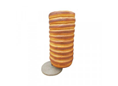 Statue de pancake Figure Statues Sculptures Stand de restaurant neuf 110cm
