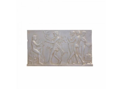 Image en relief, maison de plaisir, figurine décorative, statue, sculpture 93x164 cm, figurines, statues, R111