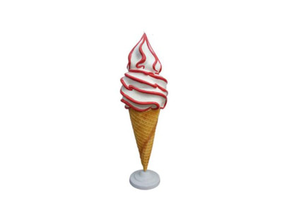 Figurine de crème glacée Statuette Stand Crèmerie Gastronomie Nouvelles statues