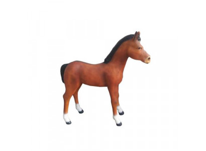 Cheval de selle russe Décoration de cheval Figurines 150cm Statue Sculpture Statues