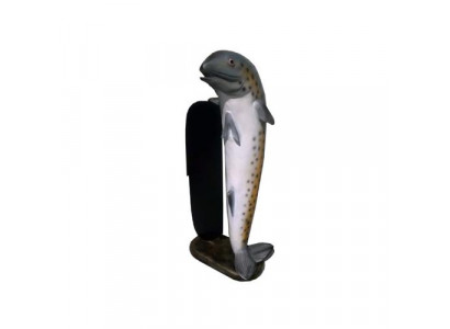 Sculpture Poisson Restaurant Figure Statues Sculptures Stand Sign nouveau 137cm