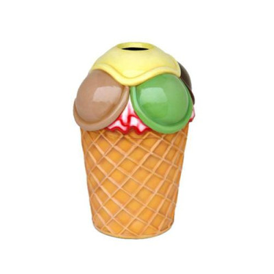 Statue de figurine de crème glacée Stand de statue de crème glacée Lapin de glacerie Gastronomie Statues 105cm neuf