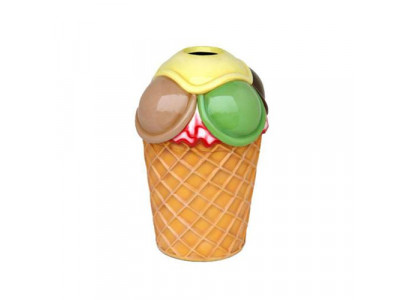 Statue de figurine de crème glacée Stand de statue de crème glacée Lapin de glacerie Gastronomie Statues 105cm neuf