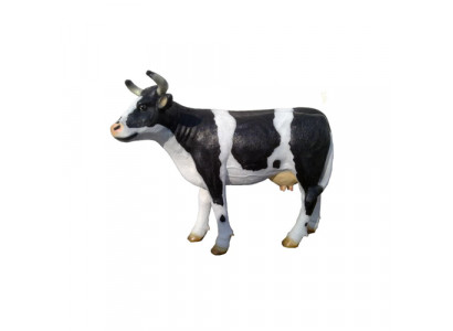 Vache Bétail Taille Nature Décoration Statues Sculpture Figurines de Jardin Décoratives 130cm