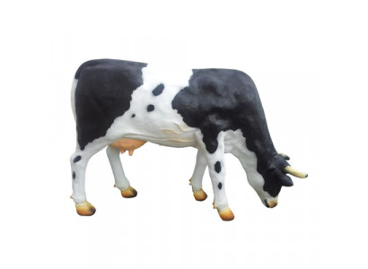 Vache grandeur nature Figure Décoration Statues Sculpture Jardin Figures décoratives 130 cm Vache