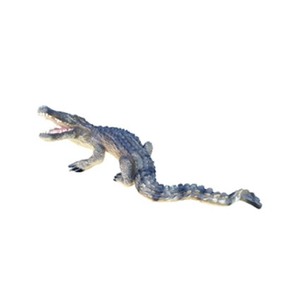 Sculpture décorative moderne Crocodile du Nil taille naturelle 180 cm Décoration de jardin nouveau