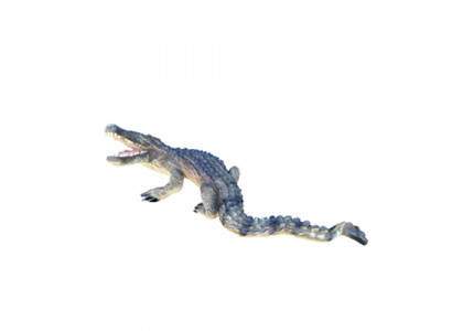 Sculpture décorative moderne Crocodile du Nil taille naturelle 180 cm Décoration de jardin nouveau