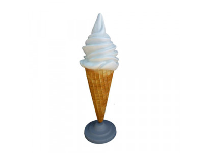 Glace, glacière, sculpture, décoration, figures, 130cm, nouveau stand de gastronomie