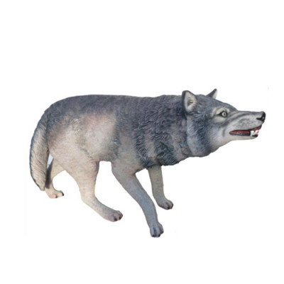 Loup Jardin figurine figures abstraites statues modernes peintes nouvelle statue de 130cm