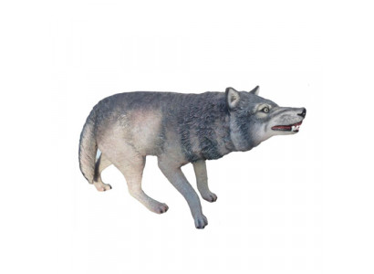 Loup Jardin figurine figures abstraites statues modernes peintes nouvelle statue de 130cm