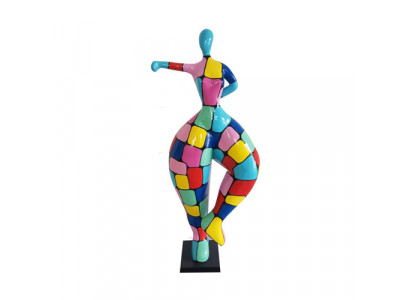 Sculpture de danseuse en PVC figure moderne décoration de 85 cm statues de nouvelles figures décoratives