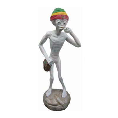 Alien Stoner Drôle Figurine Décorative Statue Sculpture 132 cm Figures Statues Sculptures