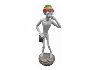 Alien Stoner Drôle Figurine Décorative Statue Sculpture 132 cm Figures Statues Sculptures