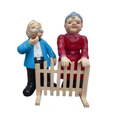 Pensionnaire Figurine Décorative Statue Sculpture 80 cm Figurines Statues Sculptures Grand-Mère Grand-Père P41 - Pensionnaire Figurine Décorative Statue Sculpture 80 cm Figurines Statues Sculptures Grand-Mère Grand-Père P41