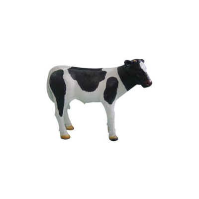 Veau Vache Boeuf Boucher Publicité Boucher Animal Debout Accroche-regard Statue 92 cm