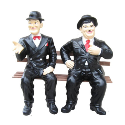 Figure décorative statue sculpture 60 cm figures statues sculptures Laurel Hardy P90