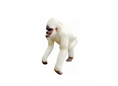 figure de singe statues de figures abstraites modernes en argent peint nouveau statue de 70 cm nouvelle