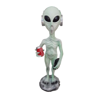 Figure décorative d'alien Statue Sculpture 92 cm Figures Statues Sculptures Abstrait P135