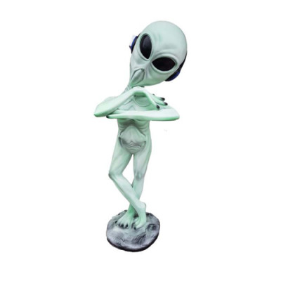 Décorative figure statue sculpture 92 cm figures statues sculptures jardin alien P136