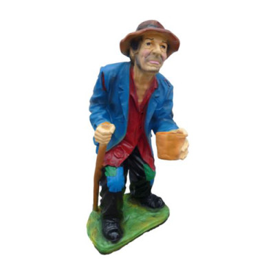 Figurine décorative statue sculpture 95 cm figures statues sculptures nouveau sans-abri P12