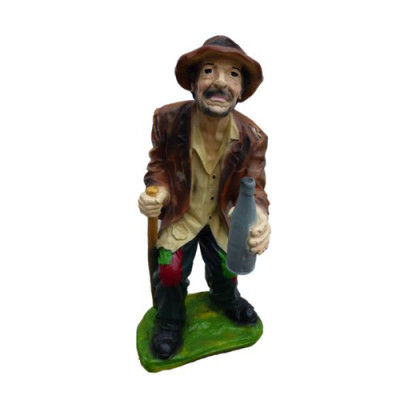 Figurine décorative statue sculpture 95 cm figures statues sculptures alcoolique SDF
