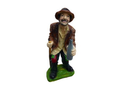 Figurine décorative statue sculpture 95 cm figures statues sculptures alcoolique SDF