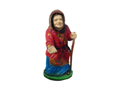 Figurine décorative statue sculpture de 86 cm, figurines statues sculptures vieille femme jardin P67.