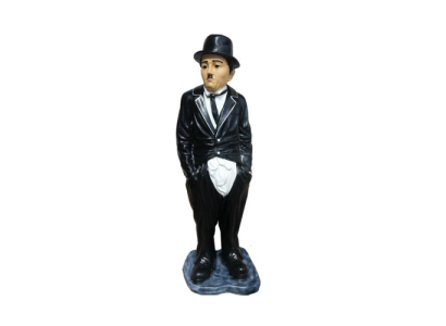 Figurine décorative statue sculpture 98 cm figurines statues sculptures Charlie Chaplin P2