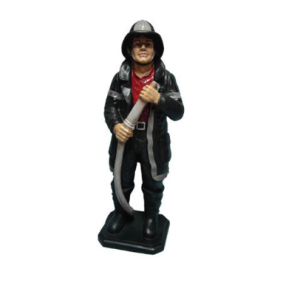 Figure décorative statue sculpture de 93cm, figures statues sculptures pompier USA P15