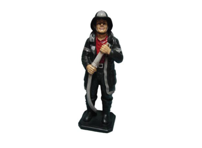 Figure décorative statue sculpture de 93cm, figures statues sculptures pompier USA P15