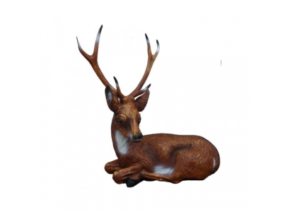 Sculpture en chiffres décoration de jardin sculpture décorative statue Bambi cerf nouveau 80cm