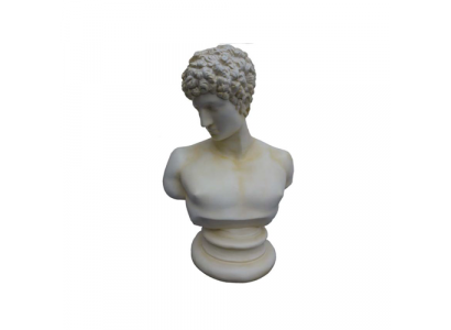 Statue décorative de figure de style antique Alexander buste sculpture 68 cm figures statues R1