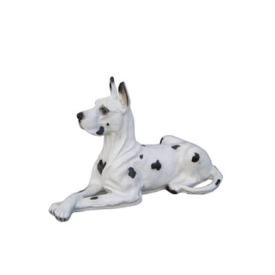 Chiffres Sculpture Jardin Décoration Sculpture Décorative Statue Chien Animal 75 cm nouveau