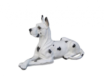 Chiffres Sculpture Jardin Décoration Sculpture Décorative Statue Chien Animal 75 cm nouveau