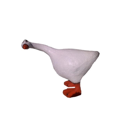 Statue décorative en plastique en forme de canard de 65 cm de hauteur pour le jardin