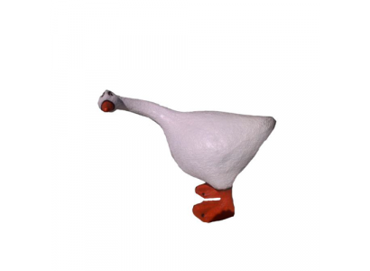 Statue décorative en plastique en forme de canard de 65 cm de hauteur pour le jardin