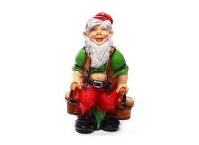 Décoration de maison de jardin Figurine Statue Sculptures Figurines décoratives Nain Artisanat K34
