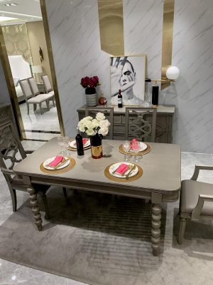 Suite de meubles en bois Ensemble de salle à manger Ensemble de salle à manger 6 chaises Ensemble de chaises neuf