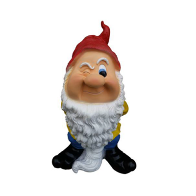 Décoration de maison de jardin Figurine Statue Sculptures Figurines décoratives Nain Artisanat K63