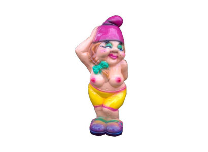 Décoration de maison de jardin Figurine Statue Sculptures Figurines Nain Érotique Sexy K51