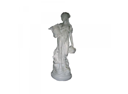 Femme avec panier figurine décorative statue sculpture 64 cm figurines statues sculptures R34