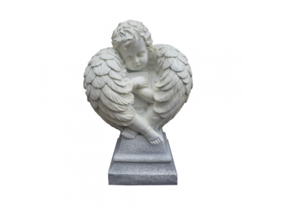 Figure décorative statue sculpture 54 cm statue statues sculptures ange de jardin R108
