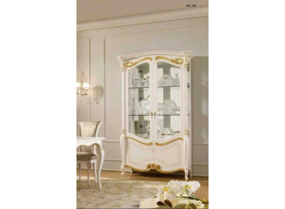 Vitrine élégante Armoire de présentation Vitrine Salon Verre neuf Armoire en verre Armoires neuves