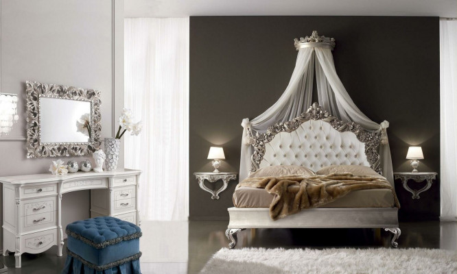 Lits de Chesterfield de luxe Royal Bed Palace Hotel Lit double Italie