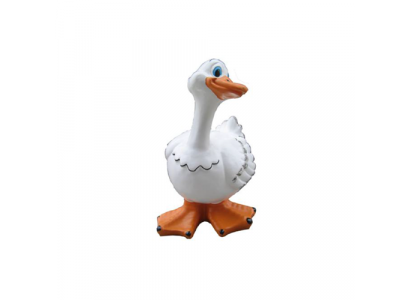 Décoration Jardin Figurines en Plastique Peintes à la Main Statue Canard Amusant 35cm nouveau