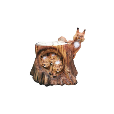 Décoration Sculpture Écureuil Figurine murale nouvelles Sculptures Figurines 35cm nouvelles