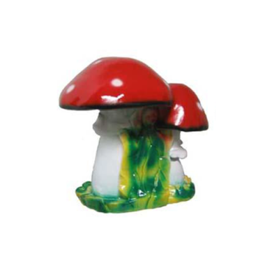 Sculpture Maison Champignon Statue Figurines de Jardin 45cm Statues Sculptures Figure nouvelle L6