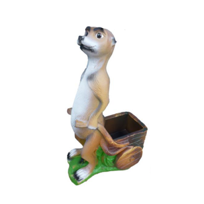 Statue de figure de suricate décoration de jardin sculpture statues décoratives