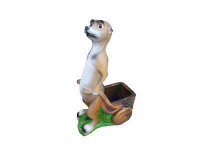 Statue de figure de suricate décoration de jardin sculpture statues décoratives